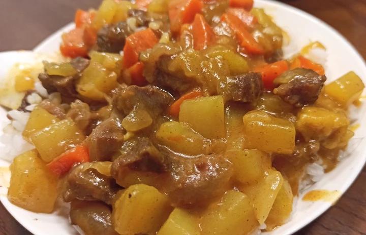 爸爸的最爱-咖喱牛肉