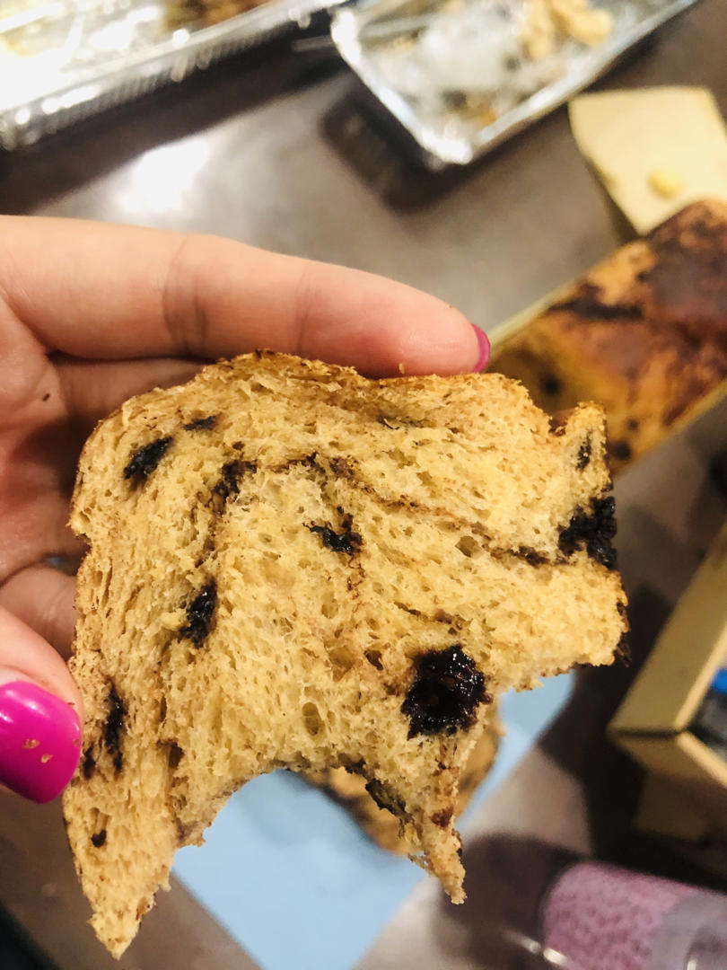 雪山巧克力吐司（巧克力奥利奥吐司面包）