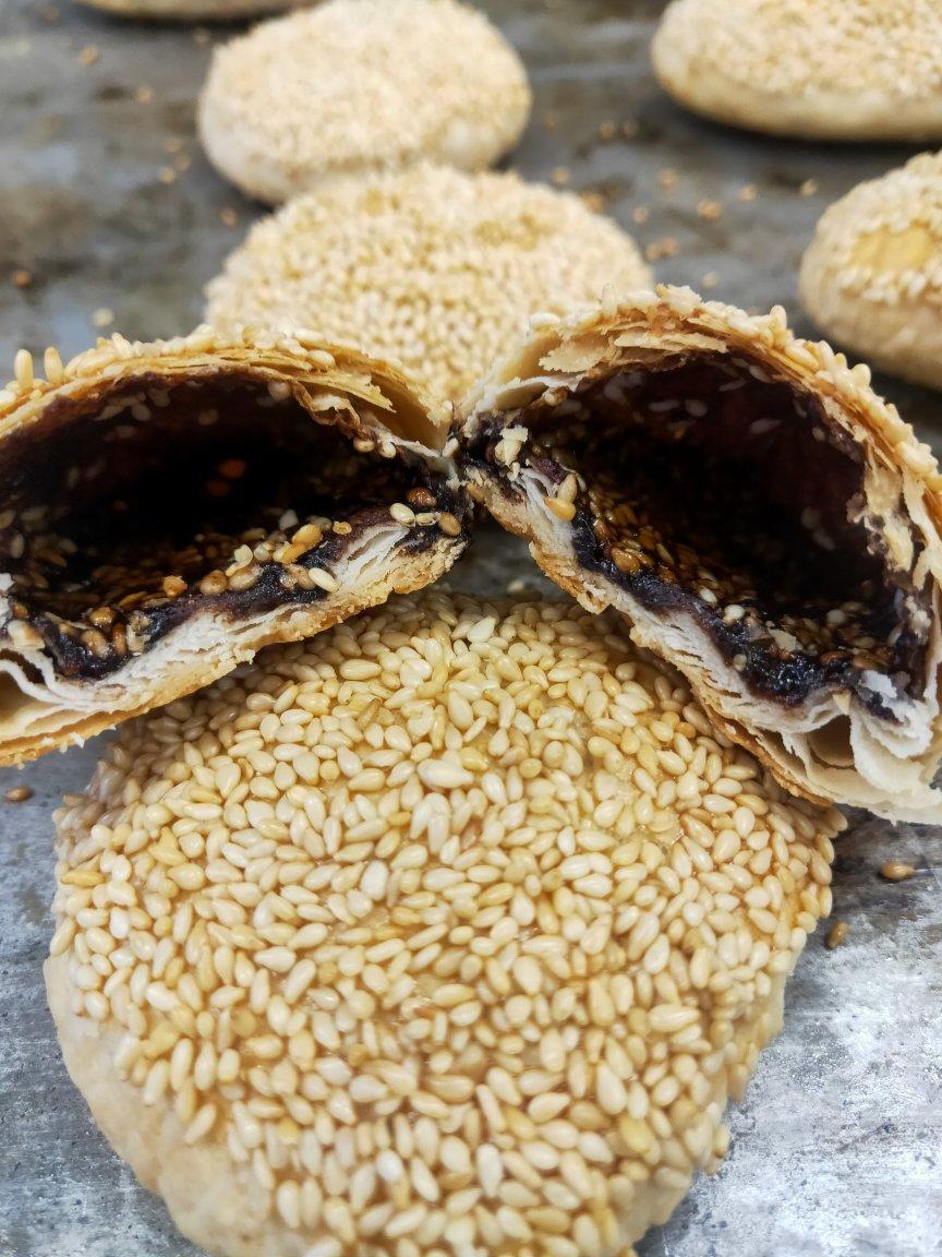 酥到掉渣的空心烧饼做法