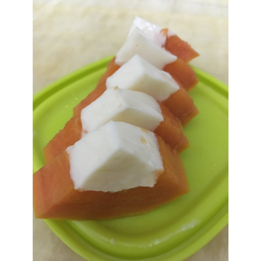 木瓜椰奶冻