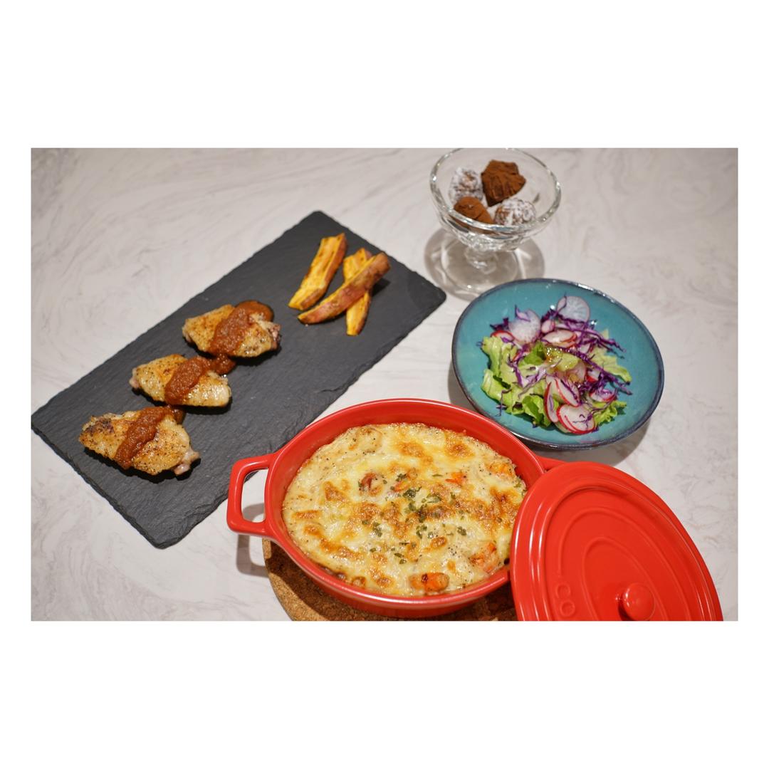 海鲜焗饭 Seafood Fried Rice with Cheesy Topping