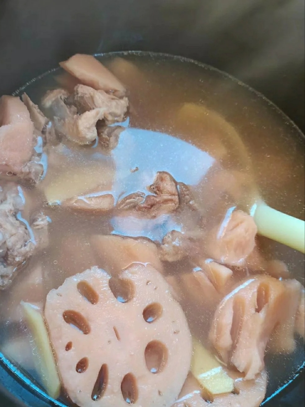 排骨炖藕汤-电压力锅
