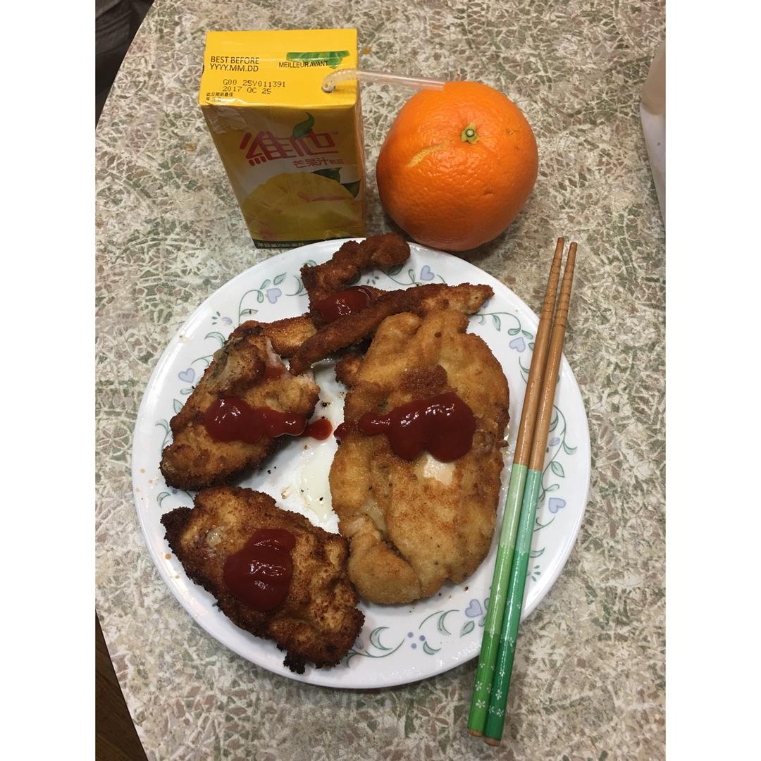 【芝士爆浆鸡排】