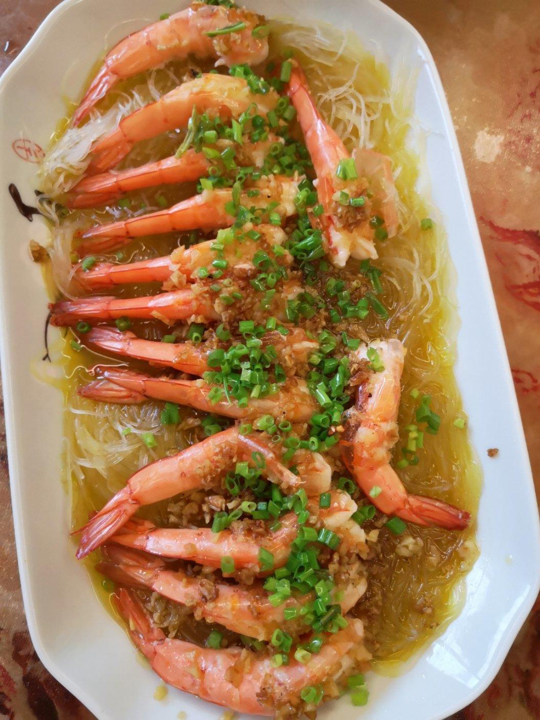 蒜蓉粉丝蒸虾