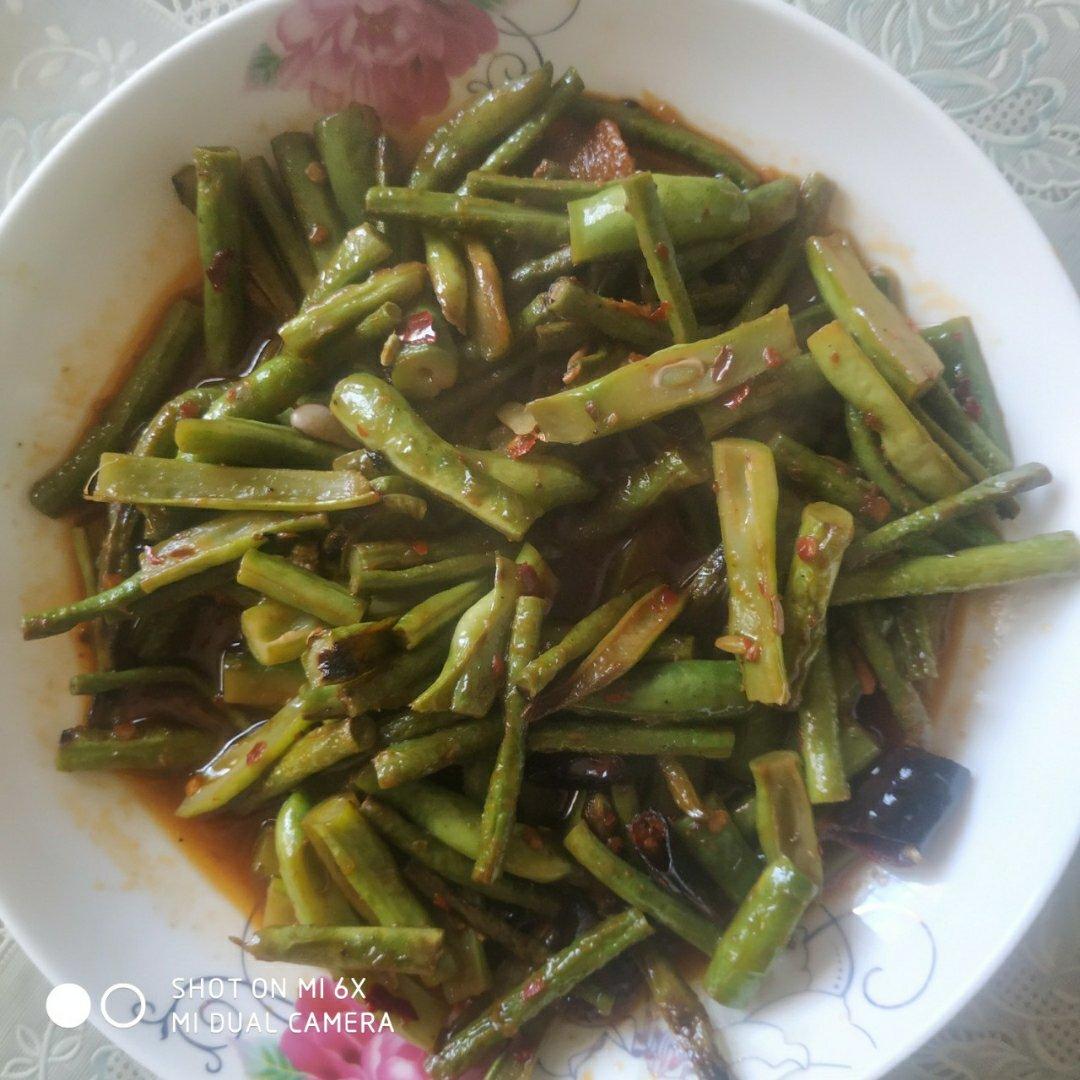 清炒豆角丝