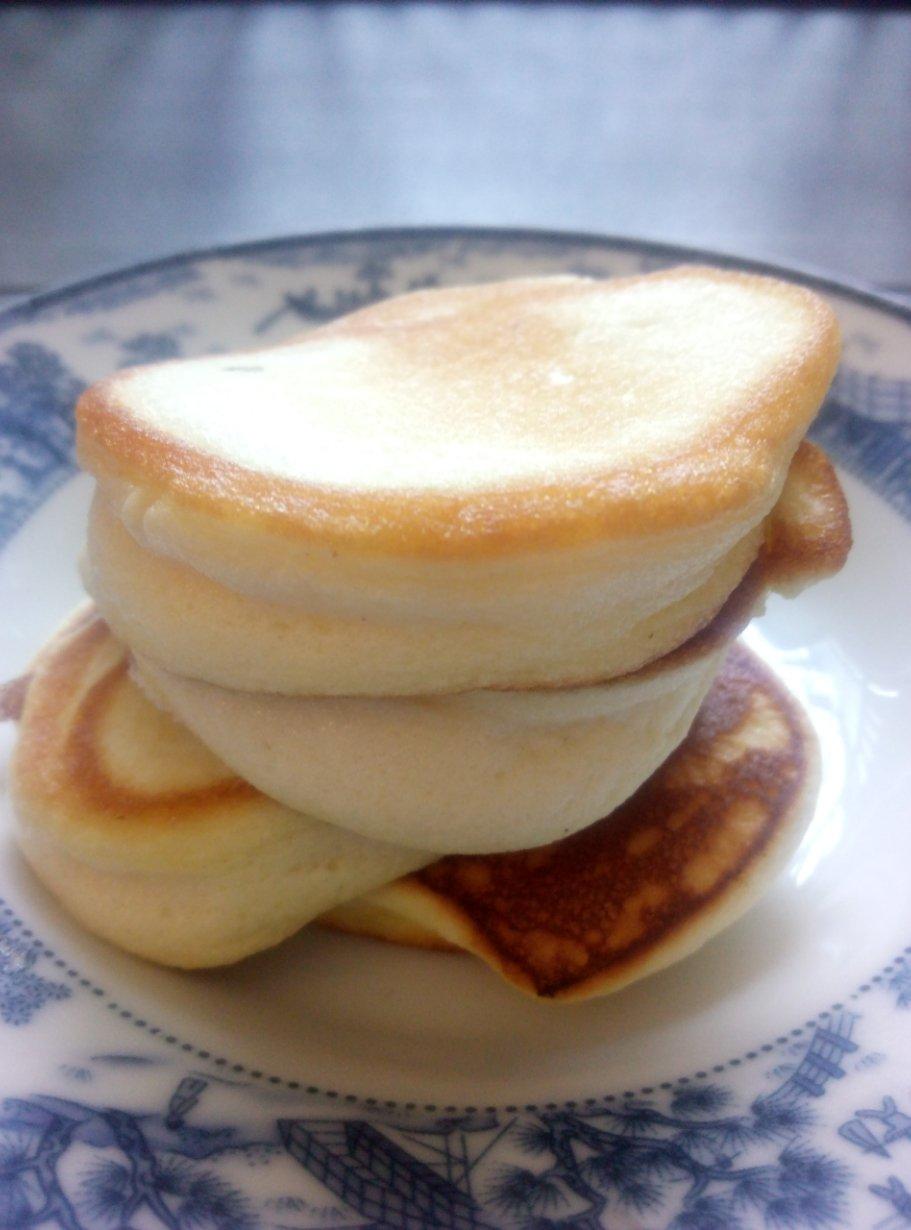 原味无油日式舒芙蕾厚松饼