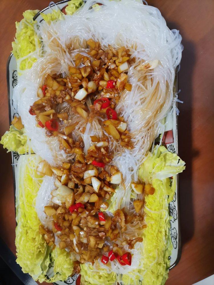 蒜蓉粉丝娃娃菜