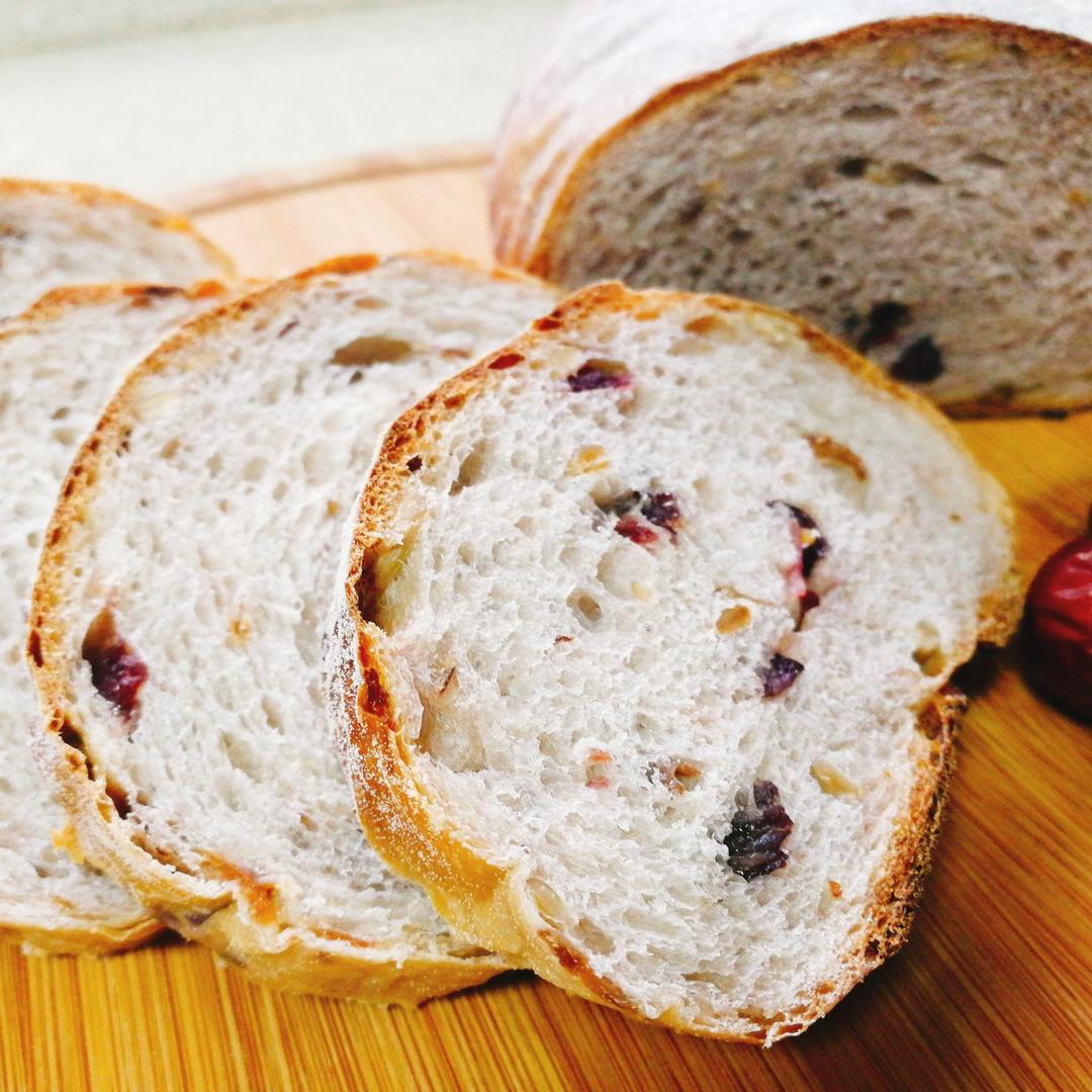 全麦核桃包～软欧包