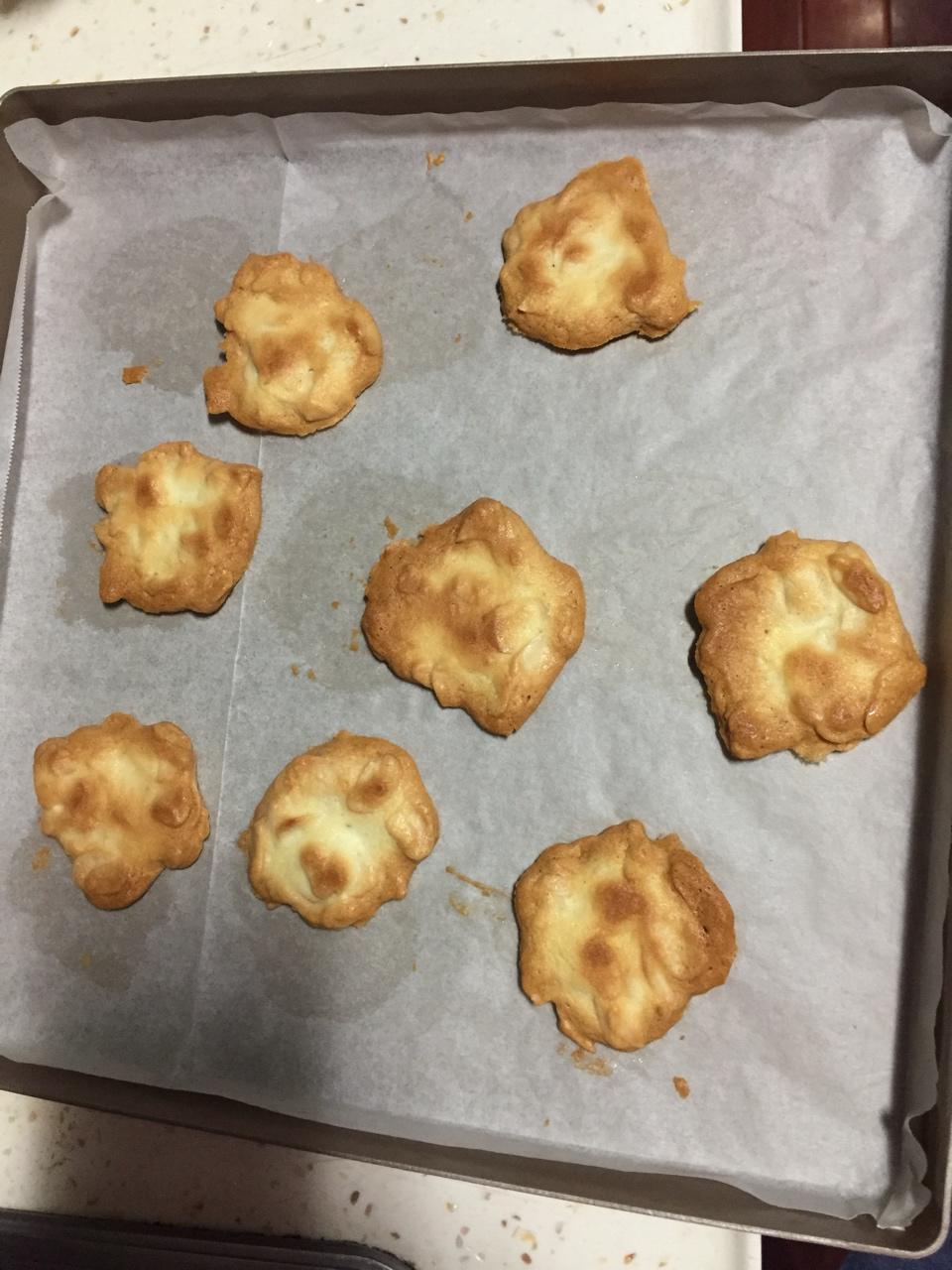 剩余蛋清好去处——杏仁薄饼