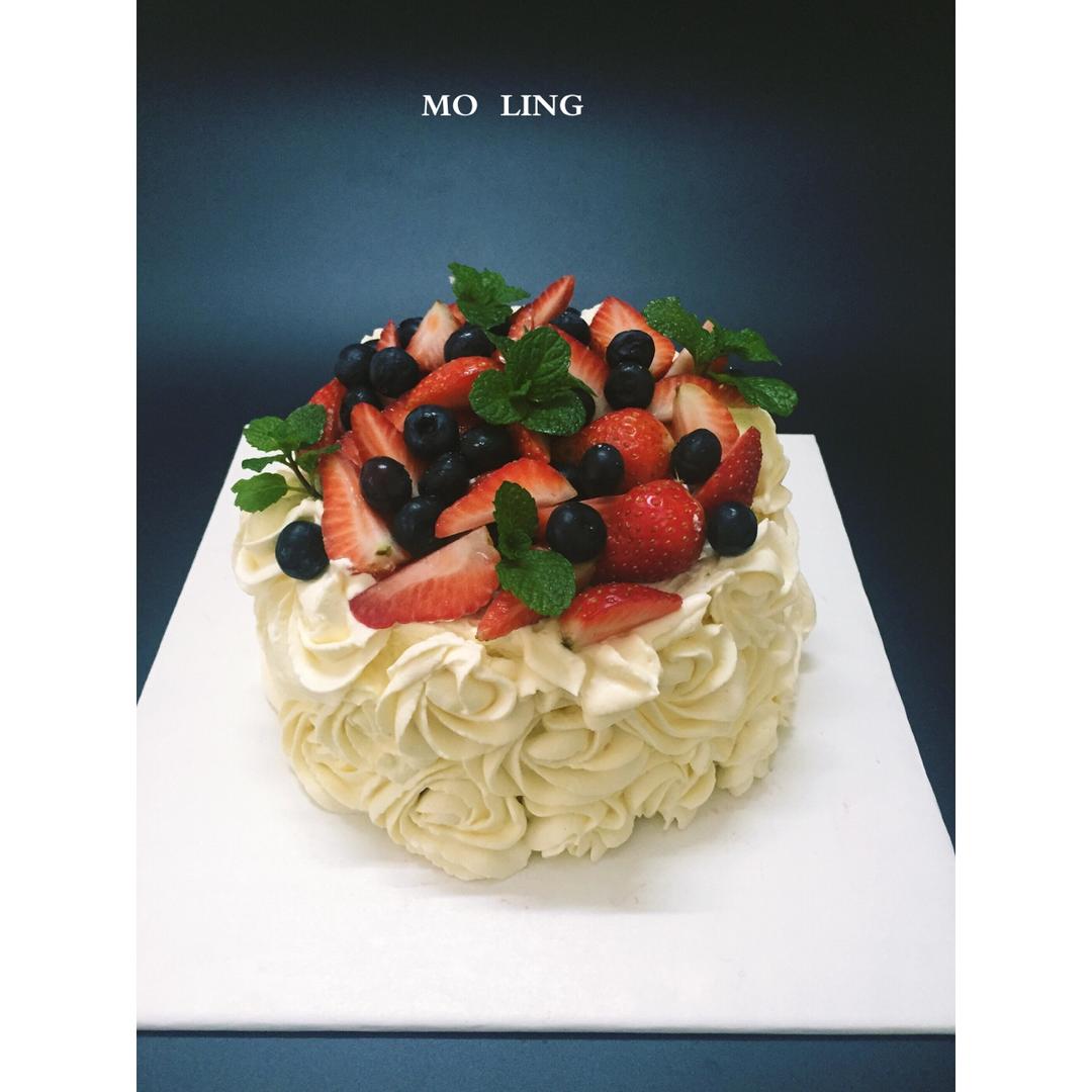 6寸基础戚风（蛋糕胚）