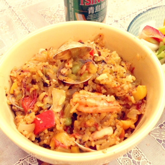 【曼食慢语】Seafood Paella 西班牙海鲜饭