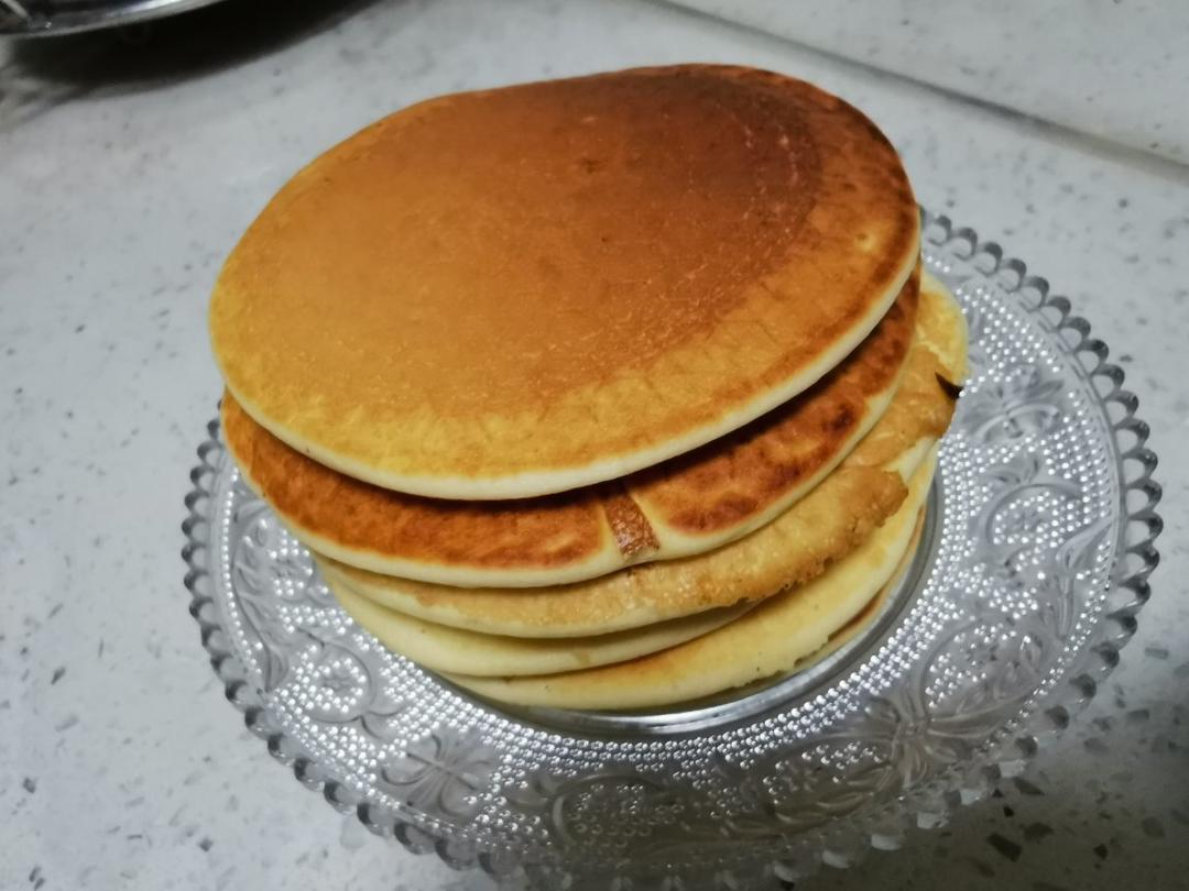 超级简单pancake【无黄油健康版】