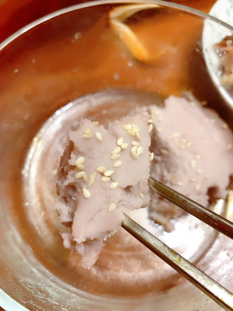 艾微1做的福州经典小吃芋泥