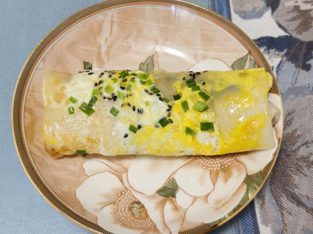 家庭版鸡蛋煎饼