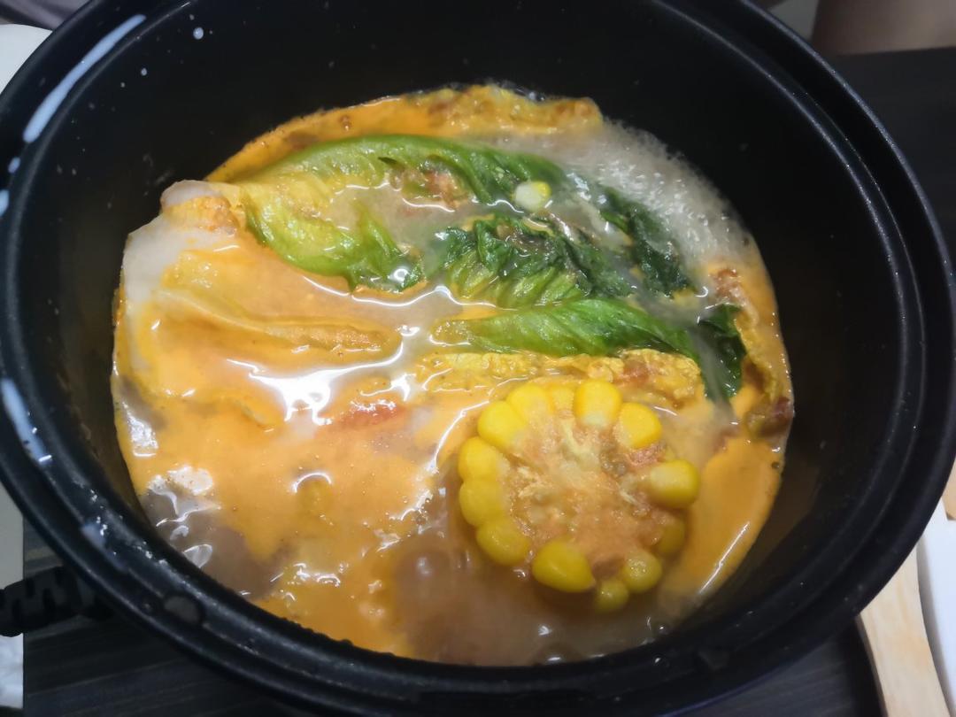 宅家简易火锅汤底