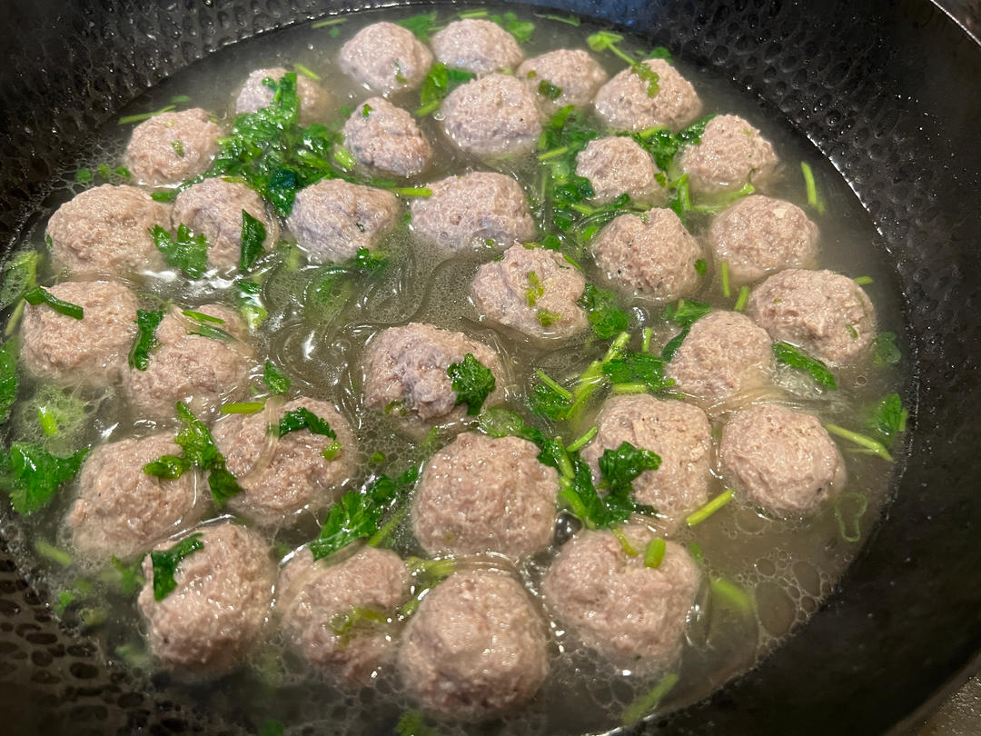 羊肉丸子汤（含汤清不腻小窍门）