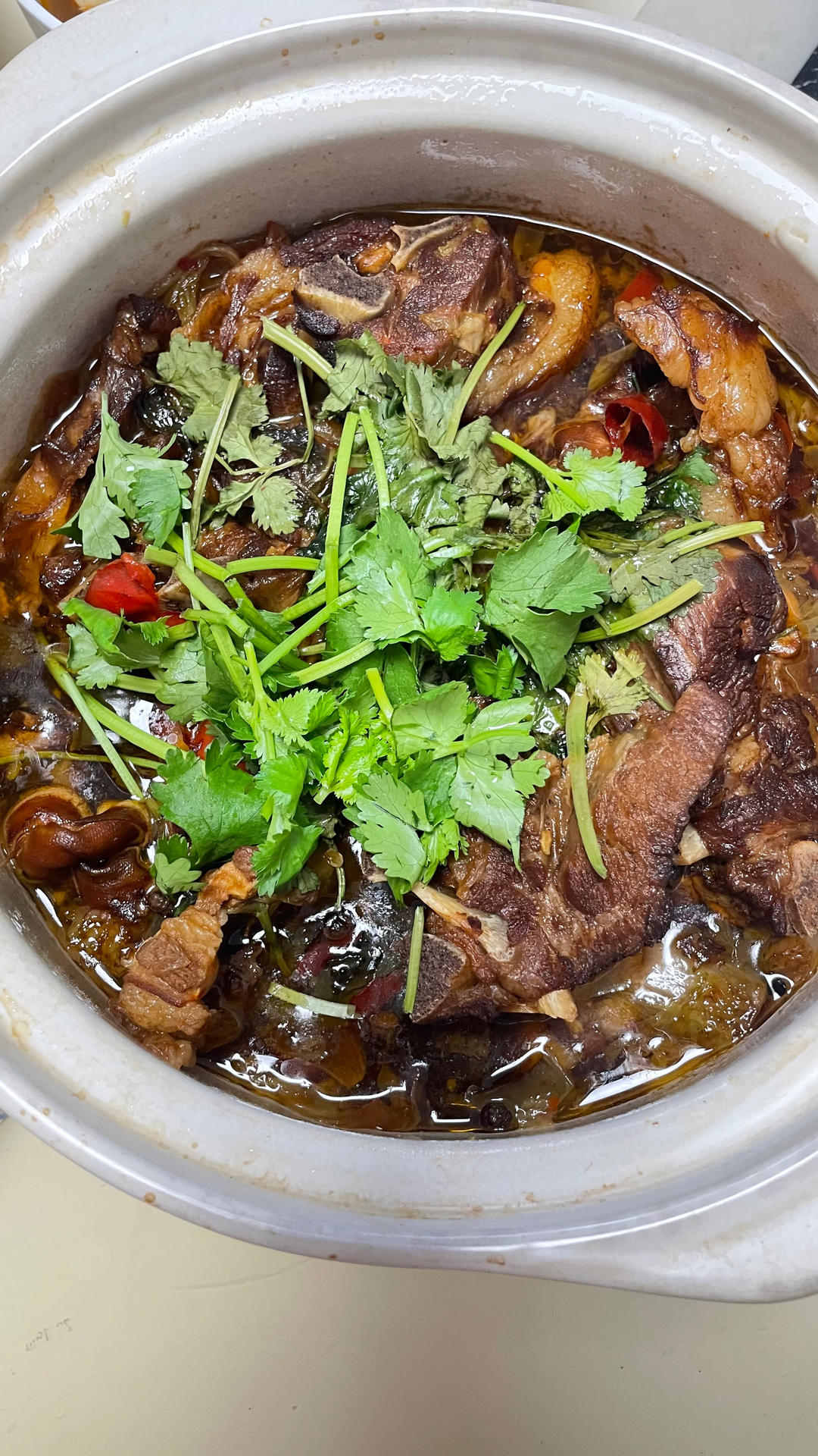 红烧羊蝎子