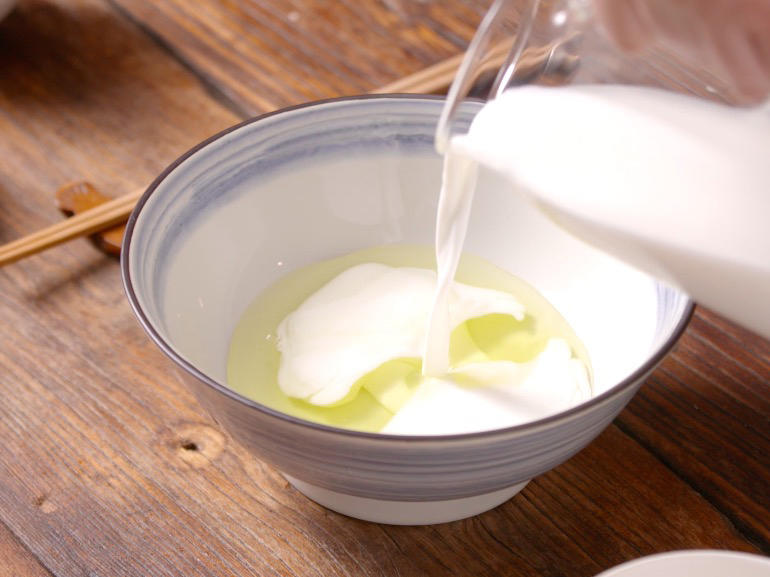 纯奶手撕吐司的做法 步骤1