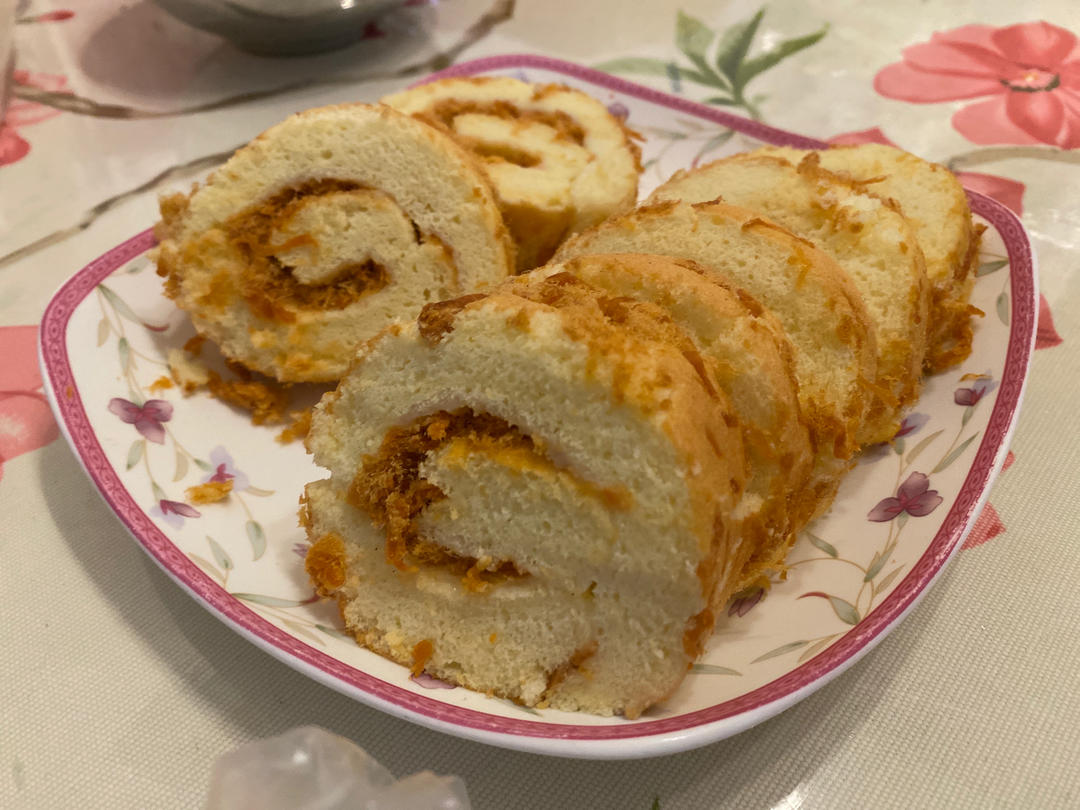美味肉松卷-简单不开裂，零失误的蛋糕卷