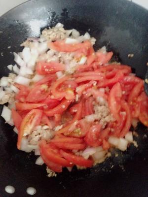 肉末番茄意大利面的做法 步骤6