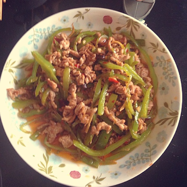 青椒肉丝