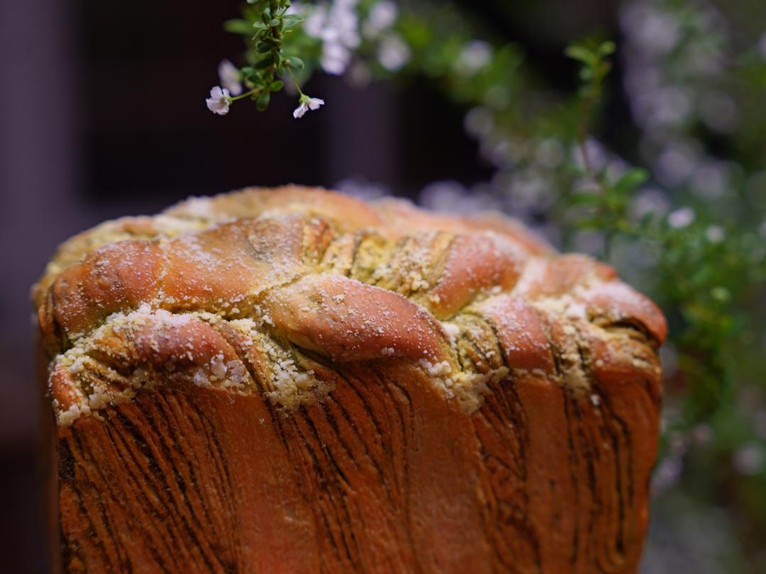 开心果醇奶手撕小吐司