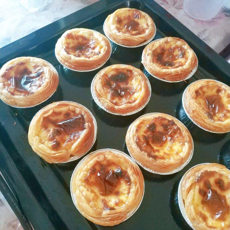 教你做和KFC一样超级好吃的【葡式蛋挞】，吃了根本就停不下来吖
