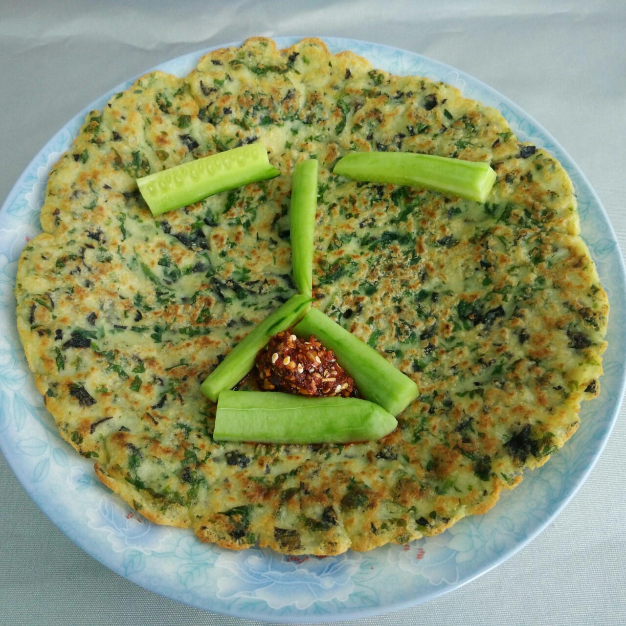 豆浆豆渣饼