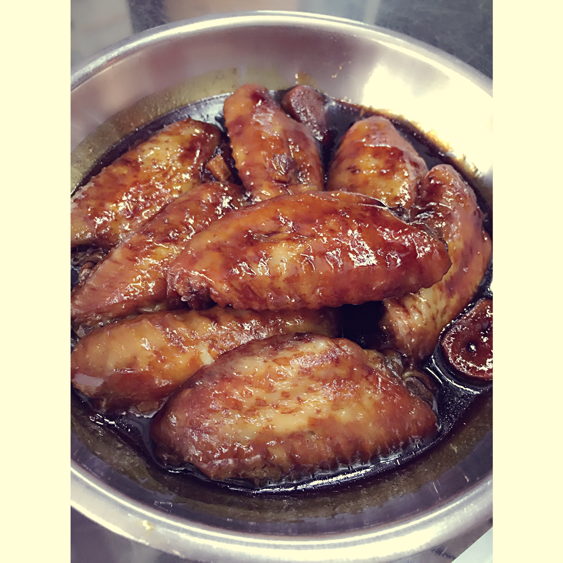 电饭煲酱烧鸡翅