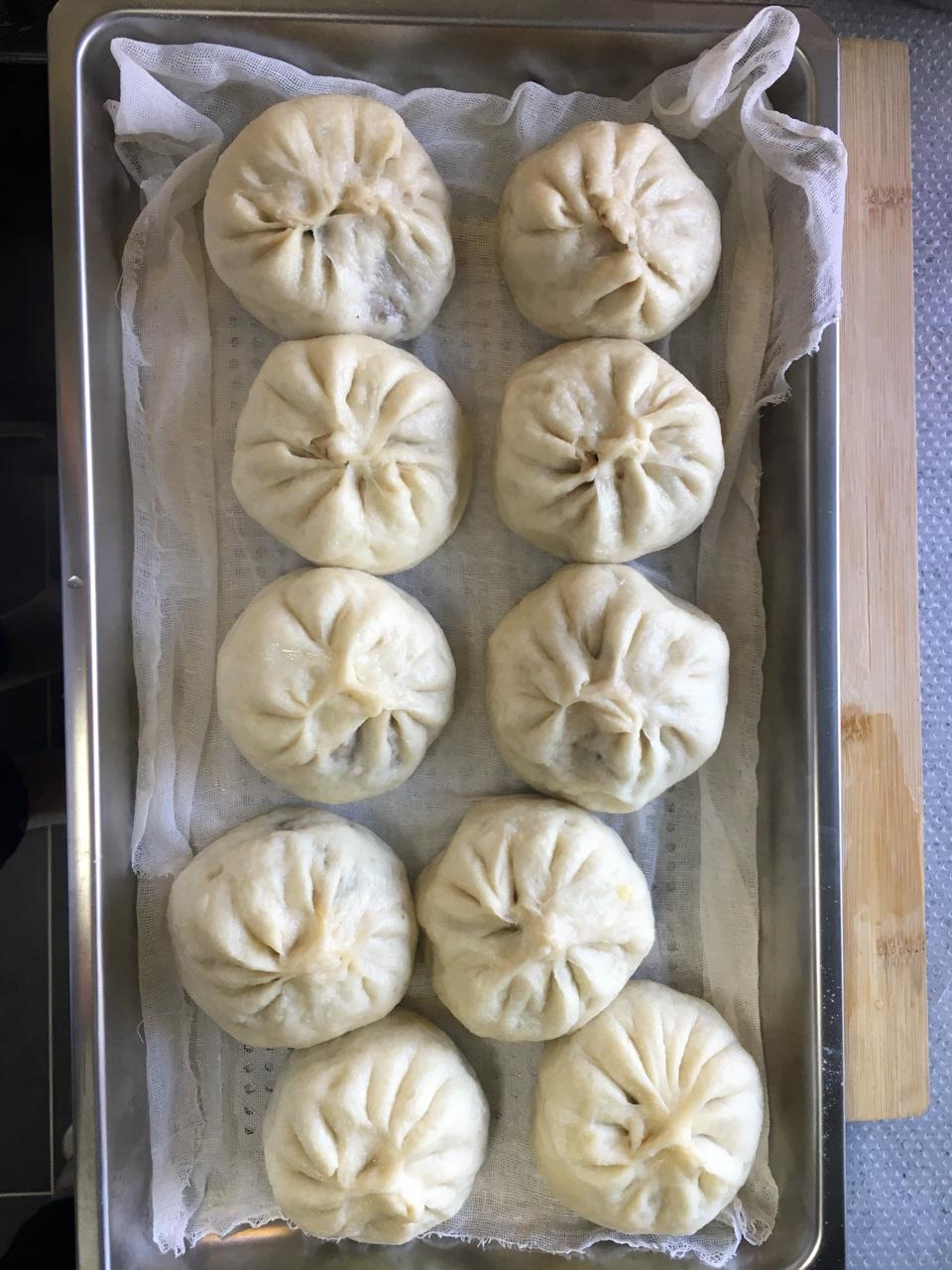 手工包子（肚脐包）