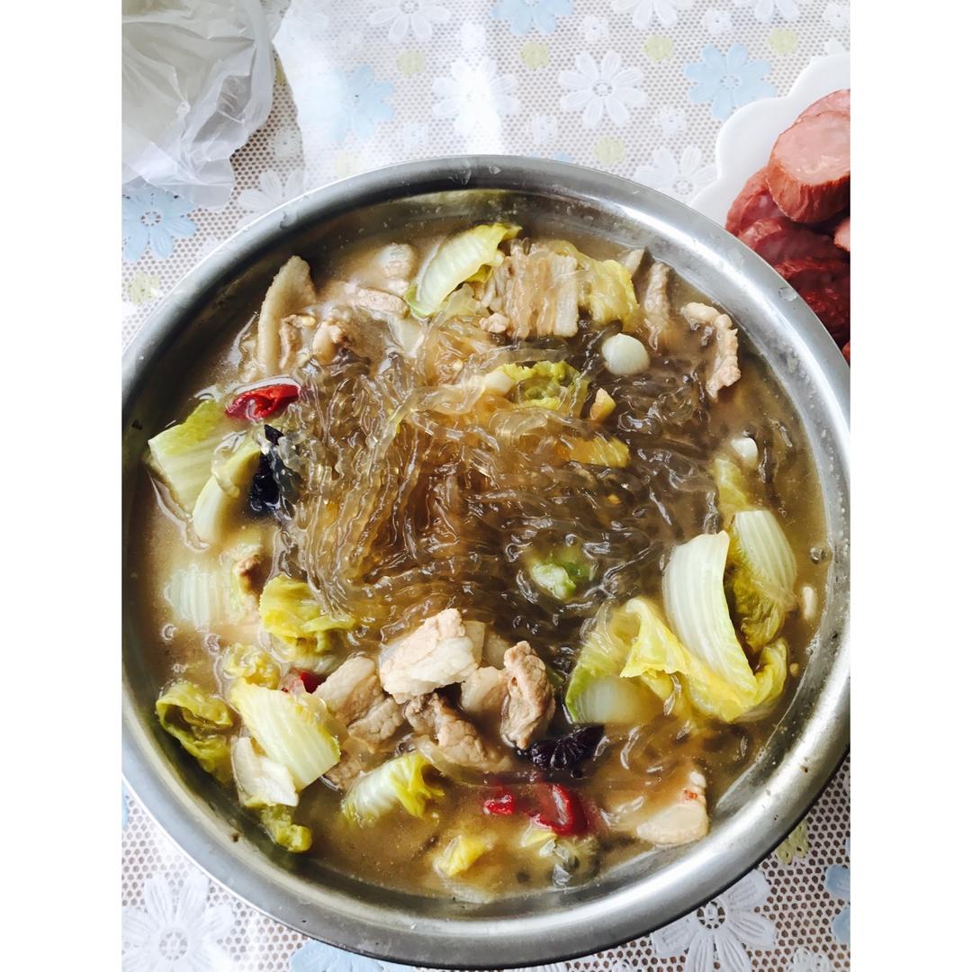 白菜炖粉条