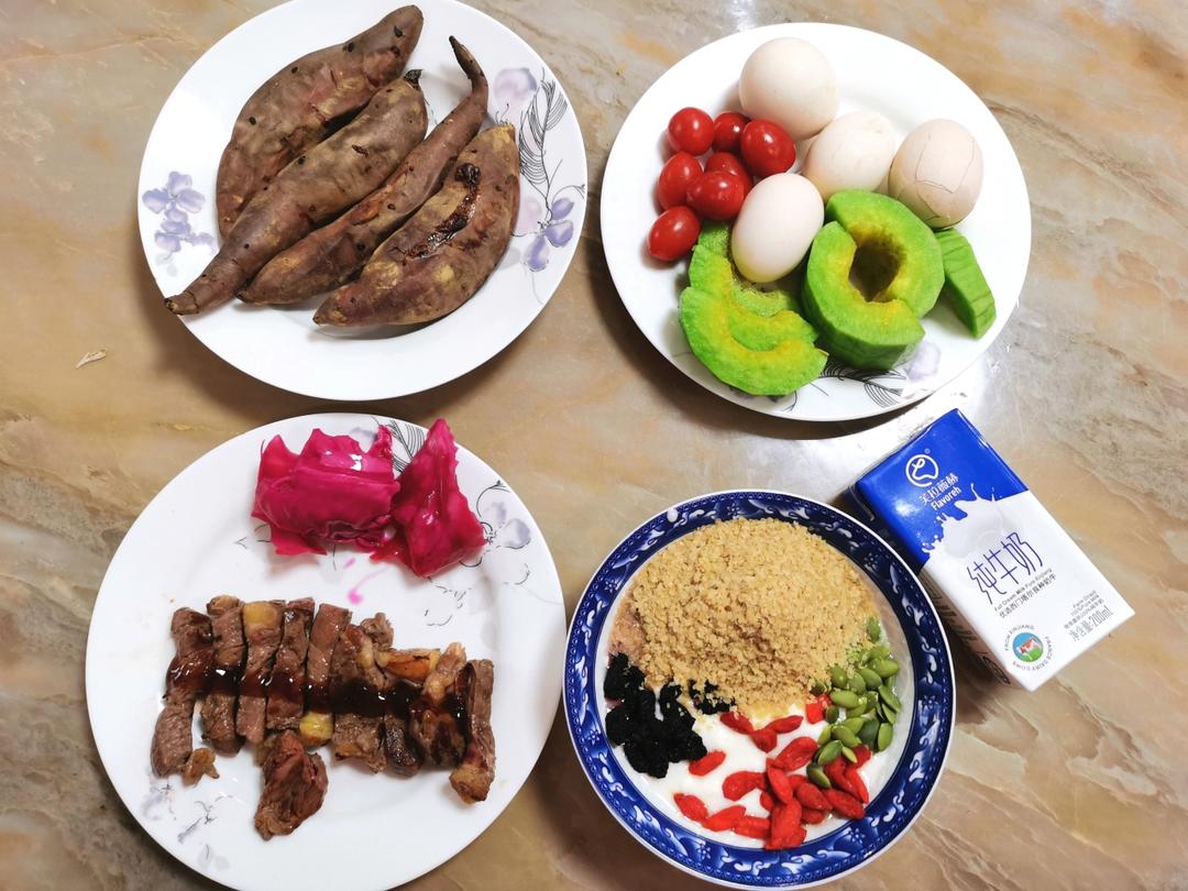 【烤箱版烤红薯】