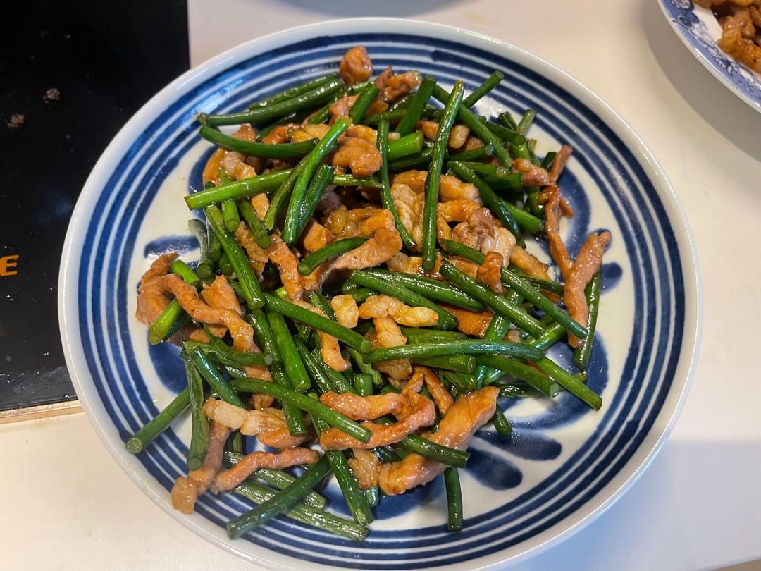 蒜薹炒肉丝