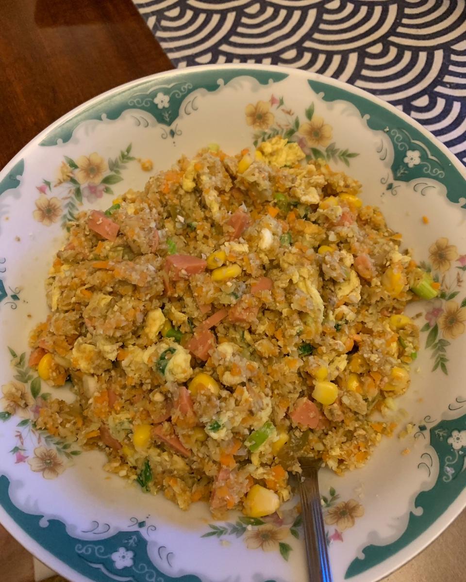 无米炒饭（花椰菜炒饭）欧阳娜娜同款