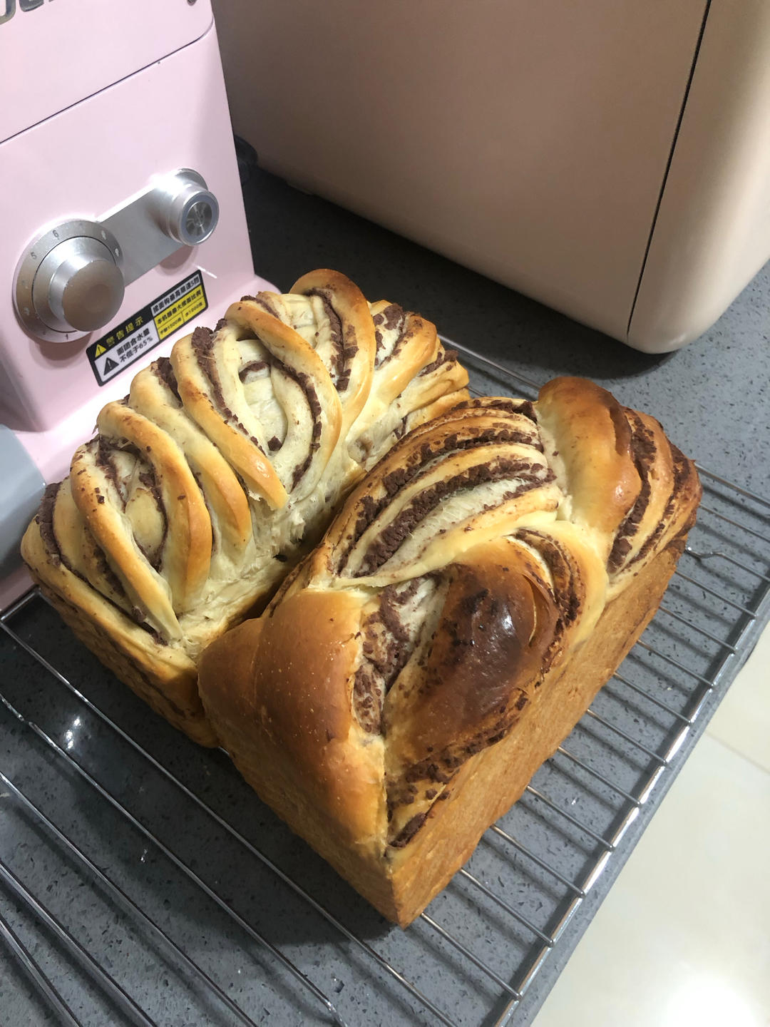 一次成功的豆沙吐司面包