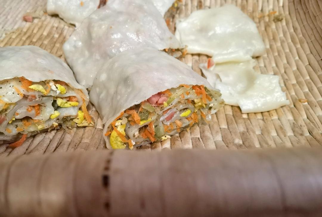 萝卜卷子（清蒸，生煎）
