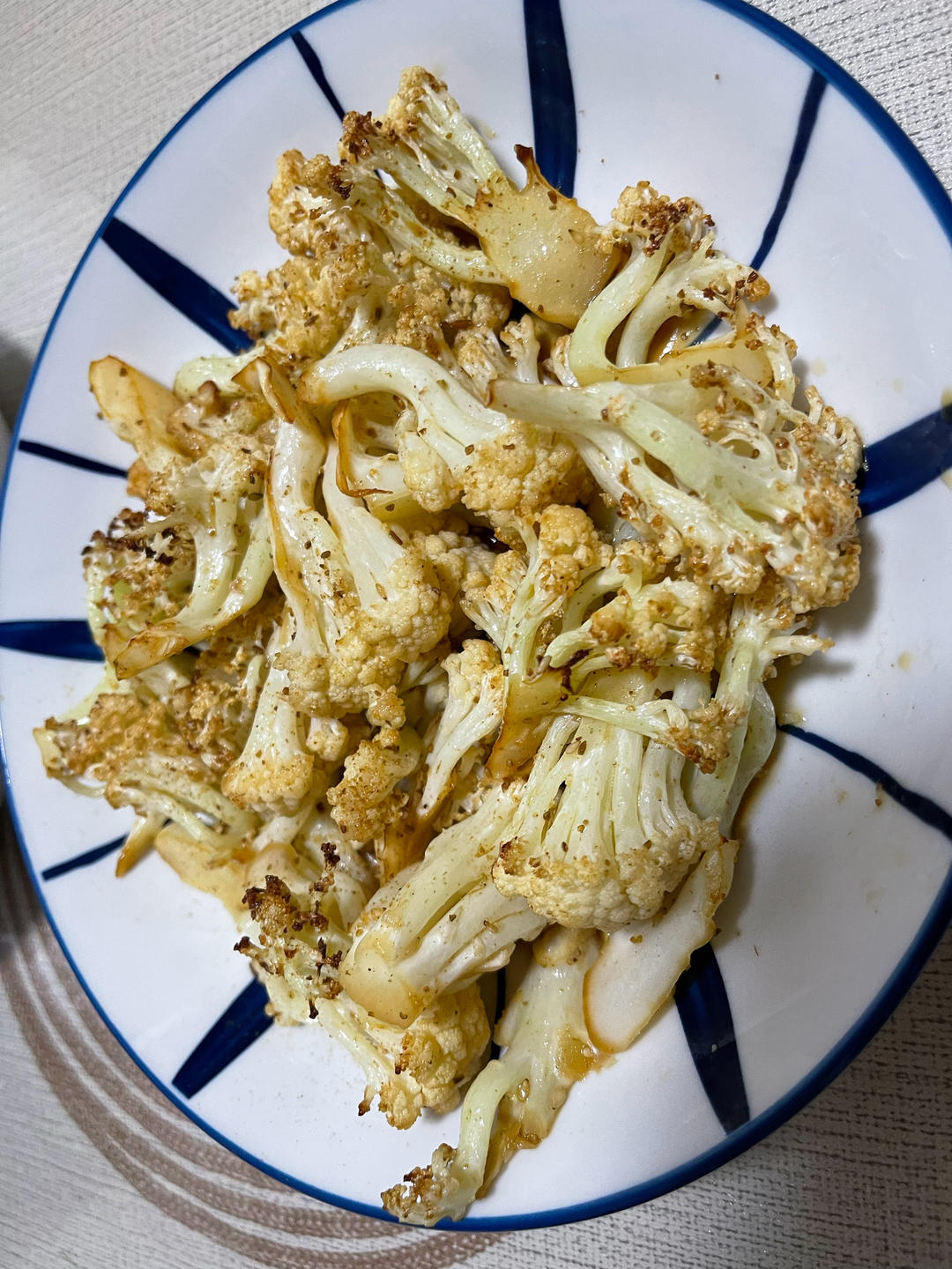 【空气炸锅】清爽炸花菜 ！比饭店做的还好吃！