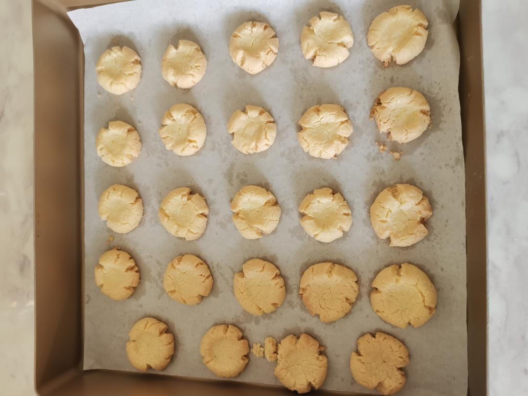 椰子油生蛋黄版快手玛格丽特小饼干
