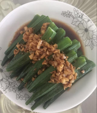凉拌秋葵