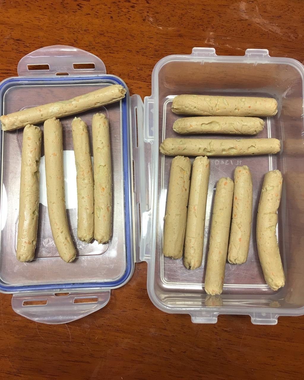 手残党的蜕变做的自制儿童火腿肠
