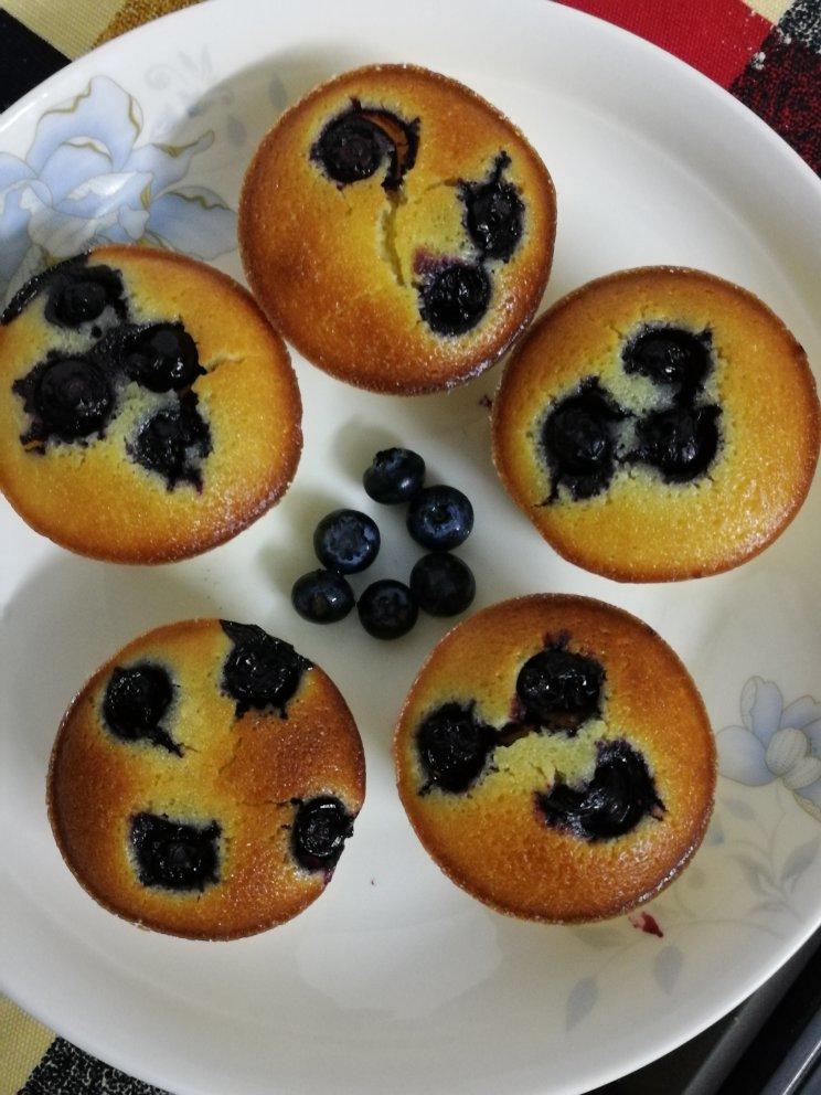 蓝莓柠檬friands