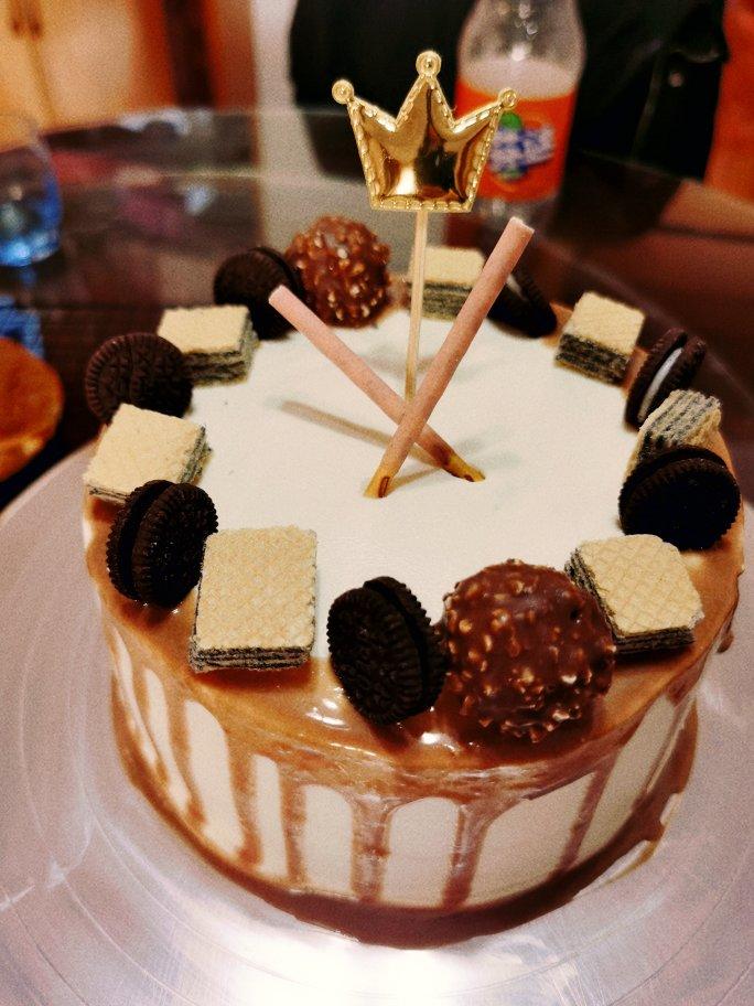 巧克力淋面格子蛋糕