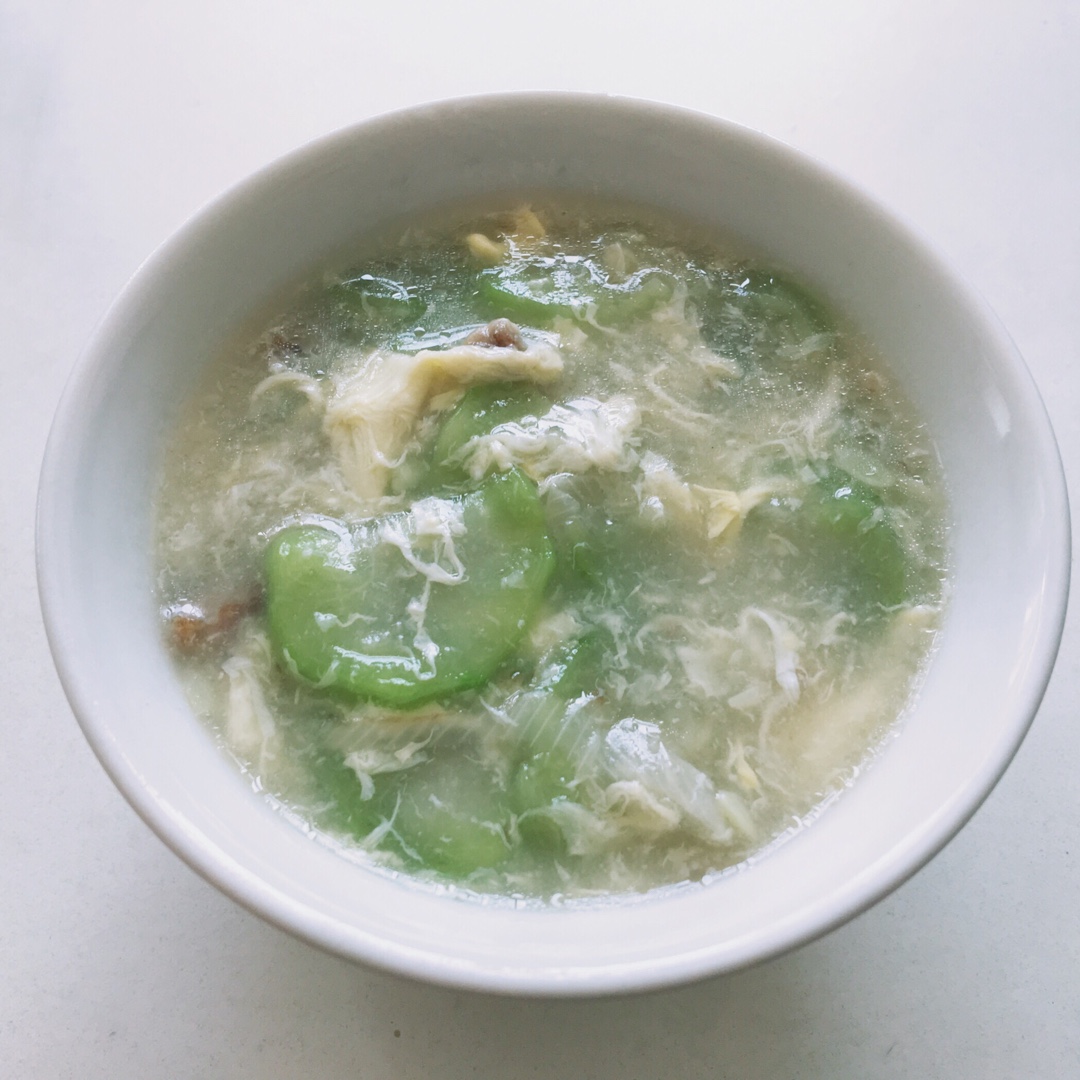 丝瓜咸汤