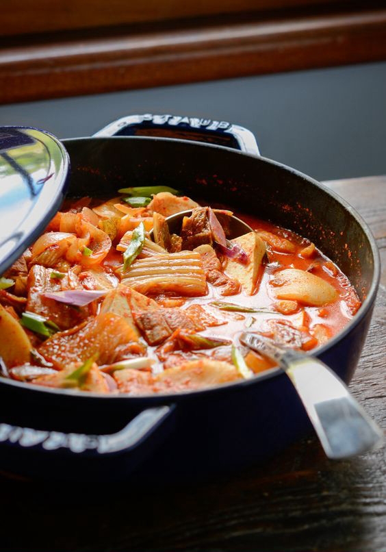 臻鲜韩式泡菜汤的做法