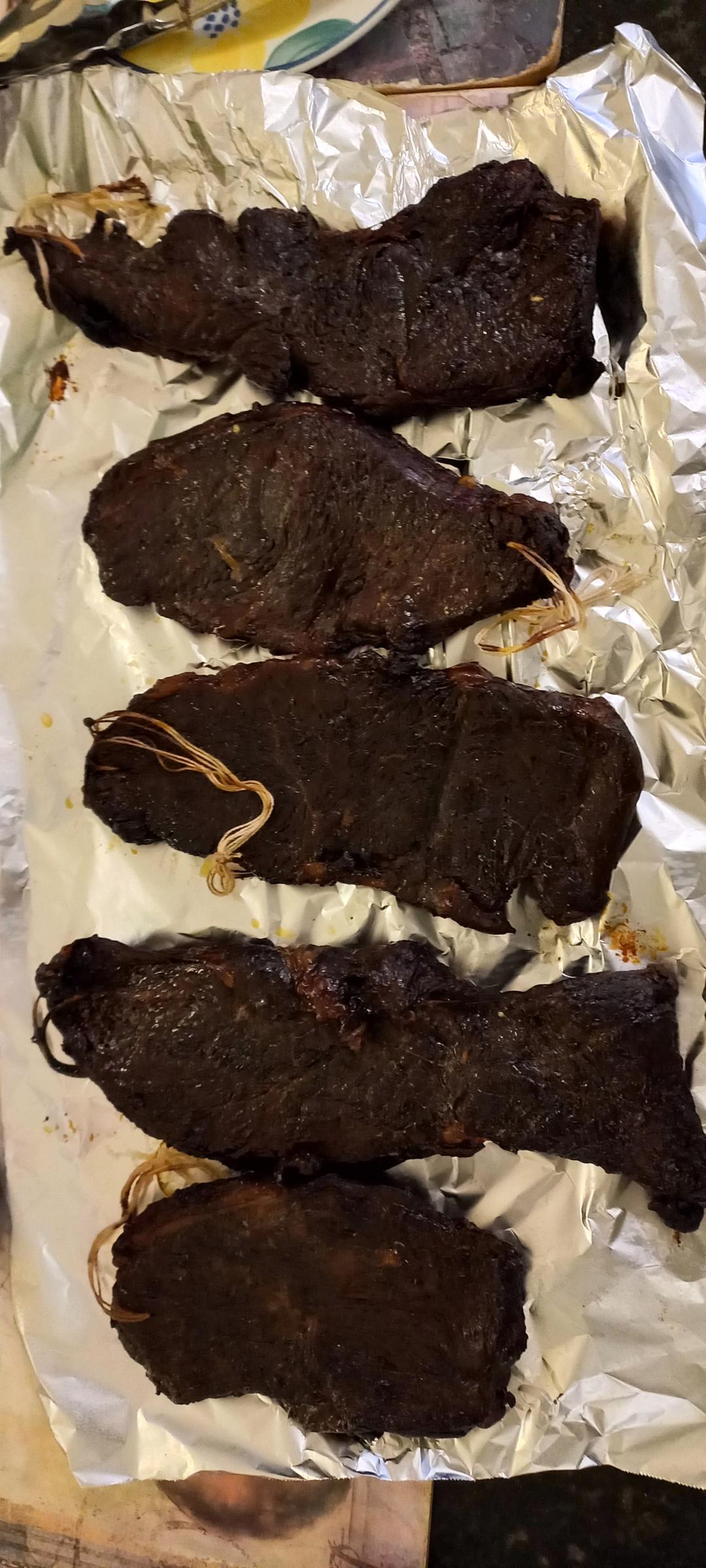 自制湖南烟熏腊肉