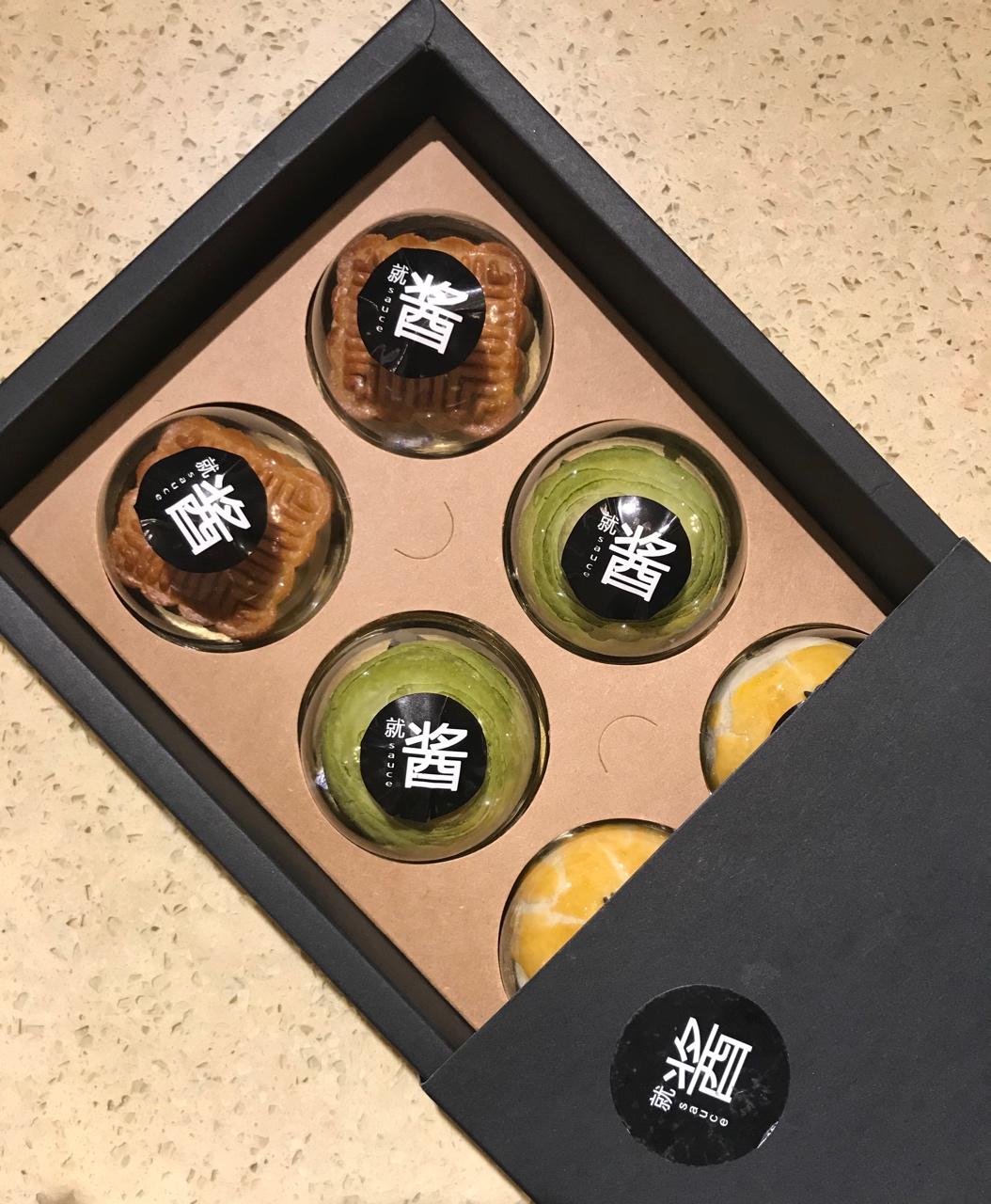 蛋黄酥~紫薯、抹茶、原味~花好月圆，中秋快乐~内附一次做六色蛋黄酥方法~