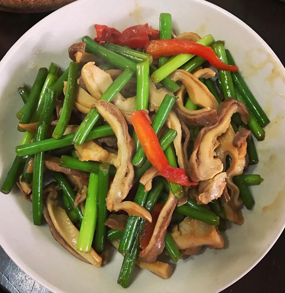 青椒炒肚片