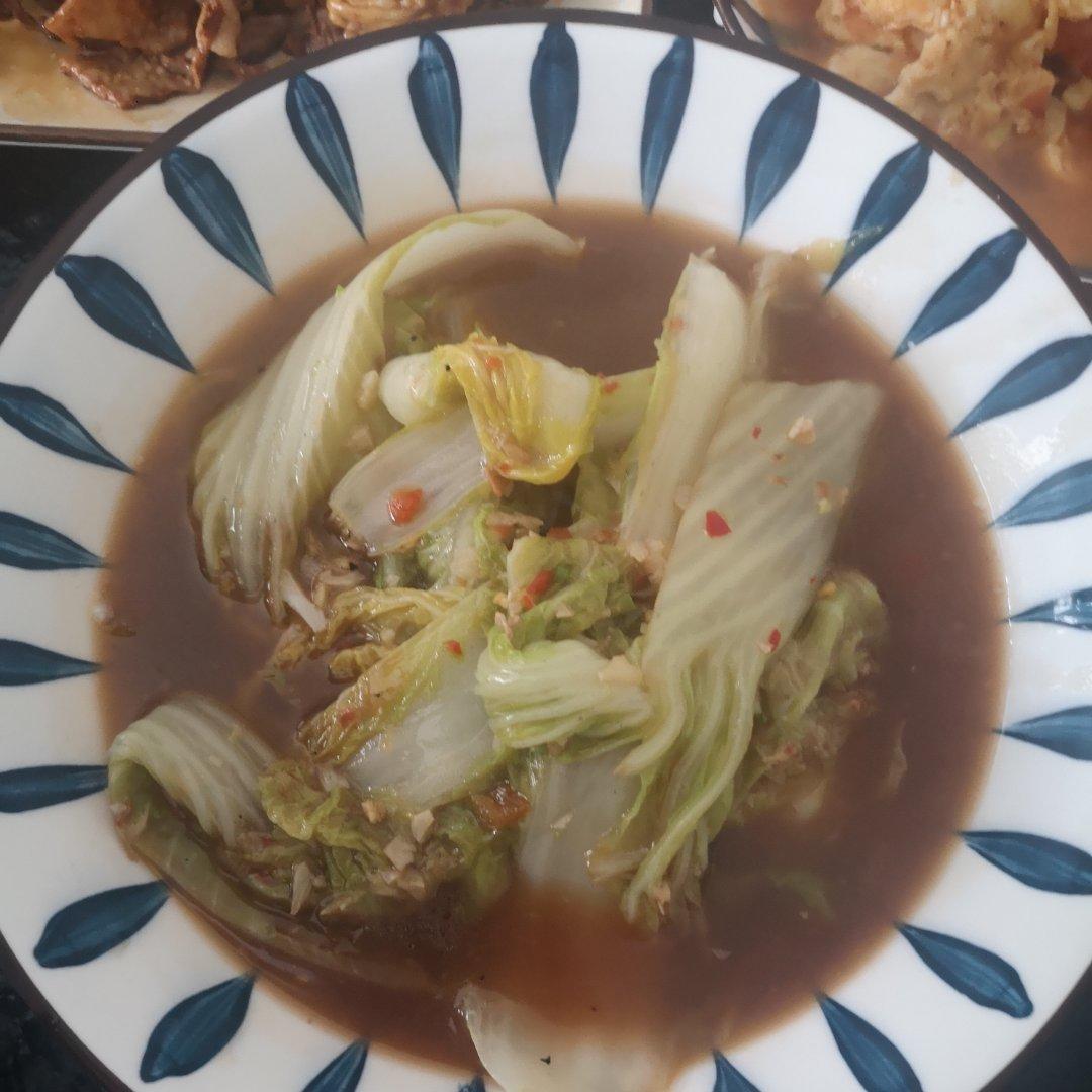 5分钟搞定‼️家常菜蒜香娃娃菜，巨好吃！