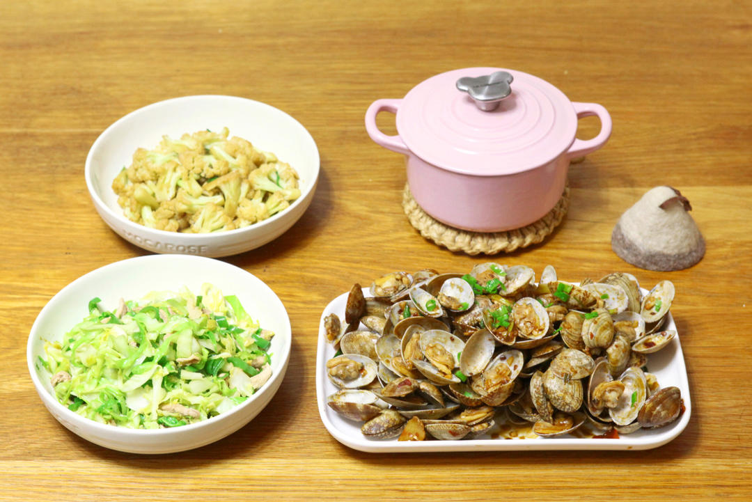 辣炒油蛤（花蛤、蛏子）