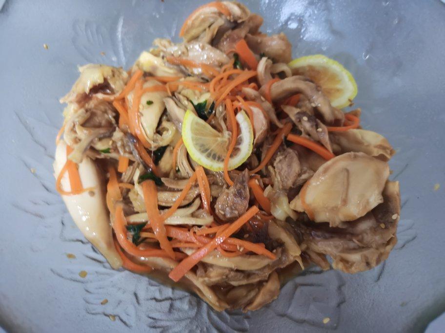 🥰简单好吃手撕鸡腿肉🍗零脂肪凉拌菜